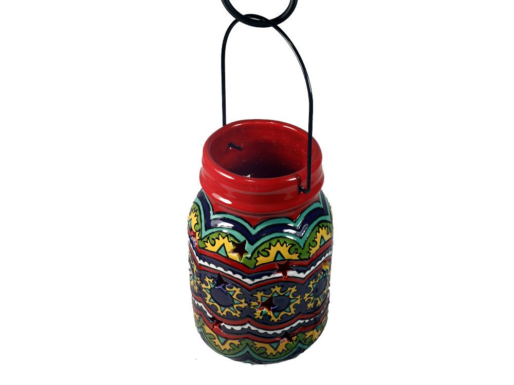 Small Mason Jar Lantern, Hanging Lantern, Hanging Mason Jar, M… tuppu.net/32f529c6 #TheTikiQueen #MasonJarDecor