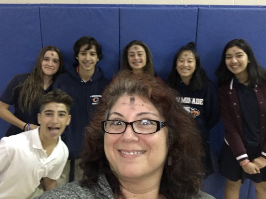 CampusMinNadeMS's tweet photo. Ash Wednesday Liturgy at Chaminade Middle School #HopeWillRise #AshWednesday #Lent2018 https://t.co/IDGrkB68sj