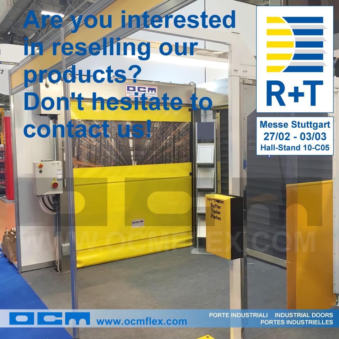 ocmflex's tweet photo. OCM High Speed Doors is glad to announce that will be attending the R+T World Fair of industrial doors in Stuttgart from February 27 to March 3, 2018. #rt #rtexpo #rt2018 #rtfair #rtexpo2018 #rtgermany #rtstuttgart #rtdoors #highspeeddoors #industrialdoors #ocmflex https://t.co/z0JH5HRb4p