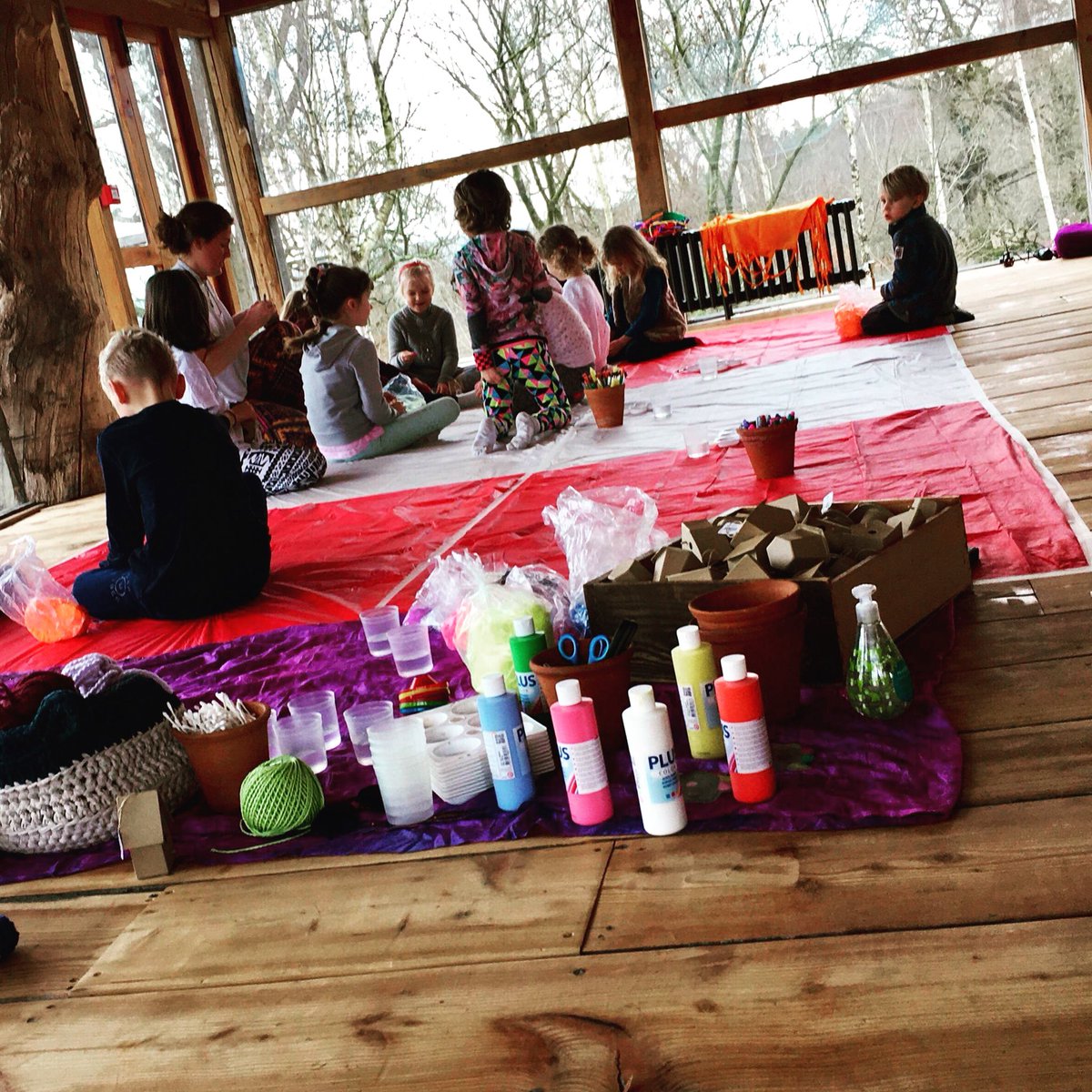 kingdom_yoga's tweet photo. So much #joy with kingdom kiddies yesterday connecting  &amp; creating so much ✨ fun! @Kingdom_pen @kingdom_yoga @freckandfire 💎✨ https://t.co/ylesRjk3tw