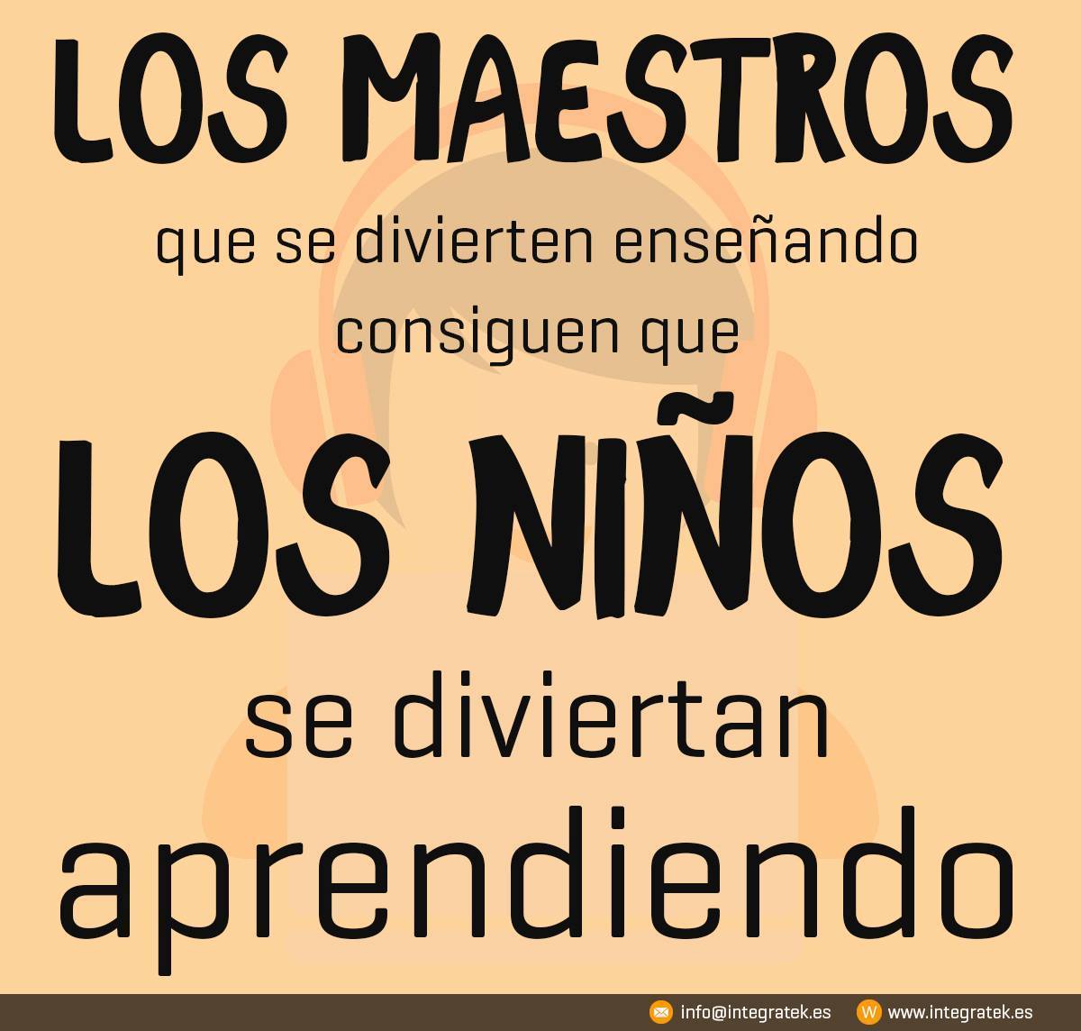 Sin diversión no hay aprendizaje. Deja que los niños jueguen, salten, descubran, observen, experimenten... Tú decides cómo quieres educar.