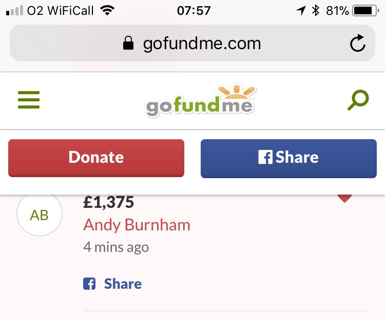 February donation to the Mayor’s Homelessness Fund. Please contribute too if you can > gofundme.com/GM-Mayoral-Fun…  1/2