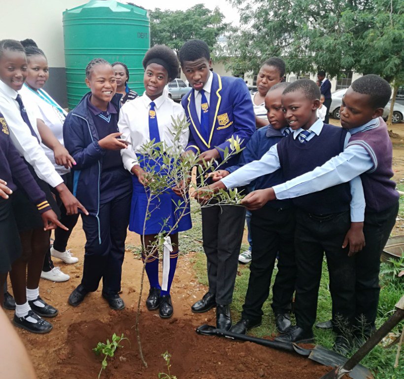 eduplantza's tweet photo. Cluster Workshop No. 4 was hosted at Tienbank Senior Primary School in Sterkspruit, Eastern Cape. EduPlant Facilitator, Heather taught plant propagation to all who attended. #EduPlant #FutureFarmers #GrowYourOwn #Competition2018 https://t.co/1S1ekxz8zx