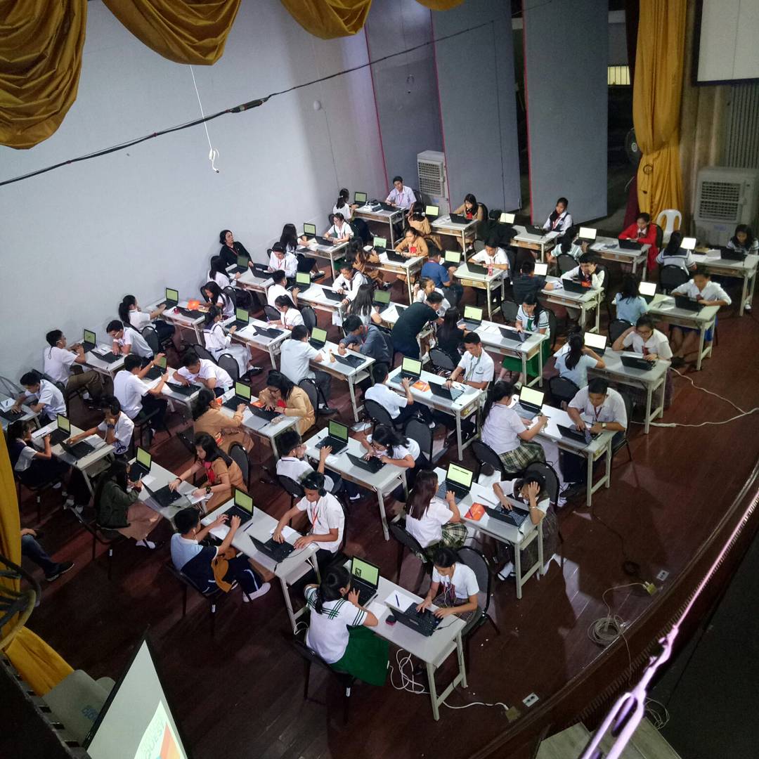 jimreydaps's tweet photo. Joining the country's first fully digital academic competition. 

#NatlAralinksQuest2018 #TeamUSJRJHS
#RolePlayingGame #CollaborativeLearningEnvironment https://t.co/HdZj3IG15r