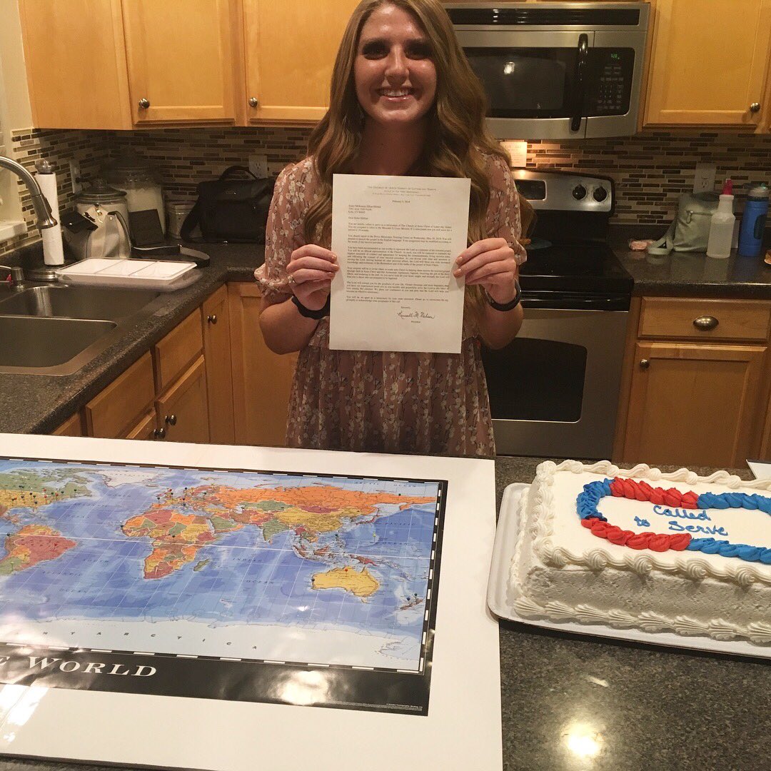 mac_ekblad's tweet photo. Dear Sister Ekblad, You are hear by called to serve as a missionary of The Church of Jesus Christ of Latter-Day Saints. You are assigned to labor in the Missouri St Louis Mission. I report May 30, 2018. I can not wait especially since it’s where my dad served his own mission!🇵🇾 https://t.co/g5eiZuqD7Q
