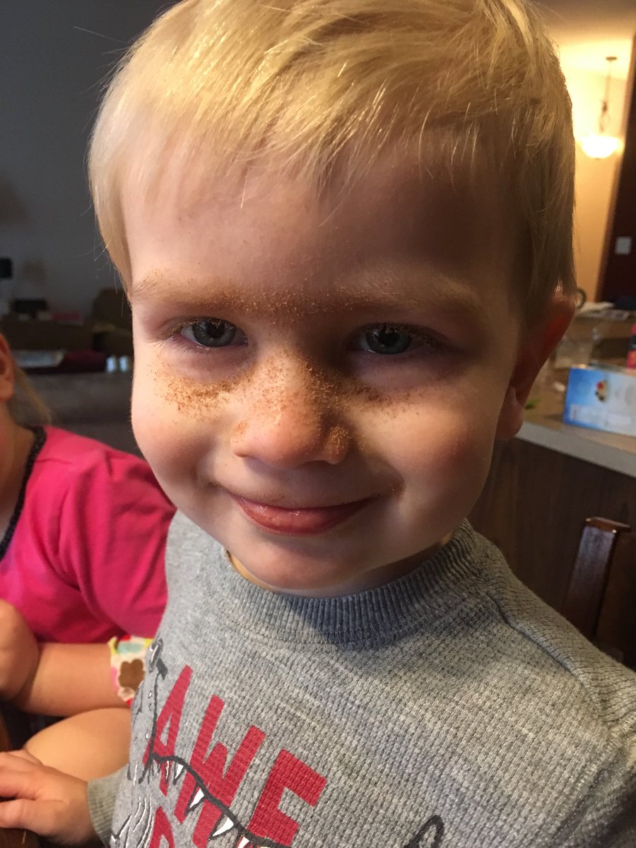 bhyland's tweet photo. Came home to hear about @brightonhyland’s #NesquikChallenge Apparently it’s similar to the #cinnamonchallenge #coughingfits https://t.co/WND6R2Uulo