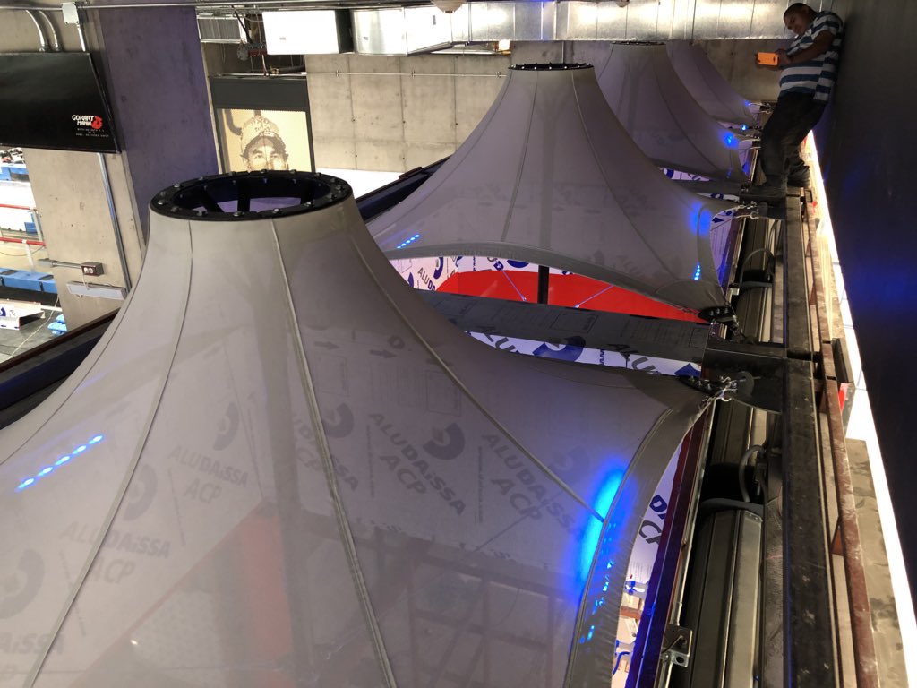 AtTextil's tweet image. Proyecto concluido en Plaza Carso CDMX