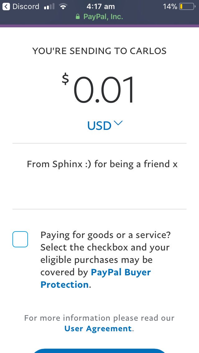 SphinxGives's tweet photo. From Sphinx To u @HazyGives x #SphinxLegit (litterally no reason for me giving him it I just sent it) [STAY ACTIVE !!] https://t.co/qUjETcQOGr