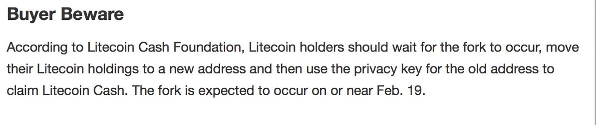 TheScamAlert's tweet photo. #CONSUMERALERT: #LitecoinCash RATED UNSAFE
#Crypto Consumers should beware that Litecoin Cash is not associated with #LTC or The #Litecoin Foundation. #CharlieLee states this project is a scam &amp; has no affiliation with Litecoin or the development team. @SatoshiLite @LTCFoundation https://t.co/scw5DAiXgE
