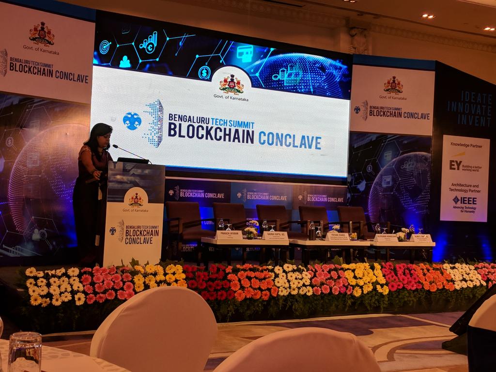 #blockchain conclave..