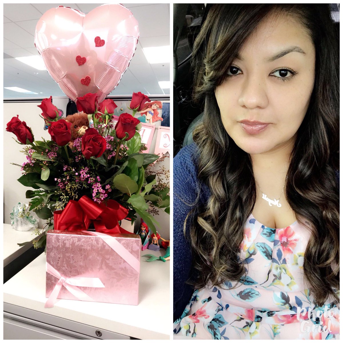 nayg09's tweet photo. “It’s wonderful to be loved, but it’s profound to be understood” #StillManagesToSurpriseMe #BestGiftEver #UnexpectedSurprise #LookWhatCameForMe #ValentinesDay2018 #ILoveRoses #PinkItsMyFavoriteColor #JustUsTwo https://t.co/5SEjZRul52