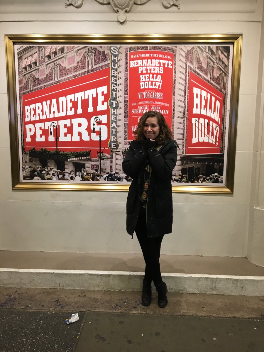 There are no words, but so many tears. @HelloDollyBway @OfficialBPeters 
Tonight was an absolute dream. 
@gavincreel #KateBaldwin #VictorGarber