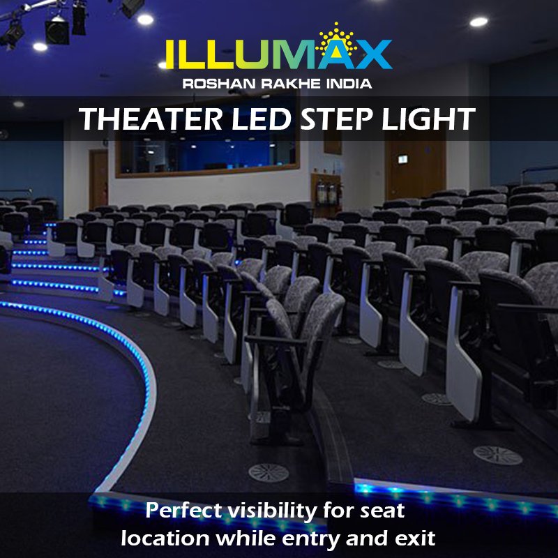 illuminaindia's tweet photo. Glamour and Appearance with stylish Illumination theatre step lights.
#illuminationsystem #ledlights #theatreledsteplights #theatrelights
Visit - https://t.co/zavXYPxPH3 https://t.co/4WlQ6L15Ls