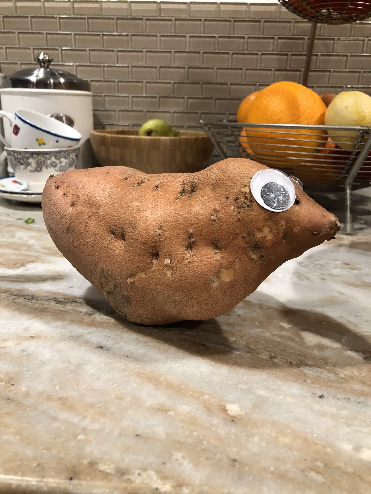 Potato Googly Eyes