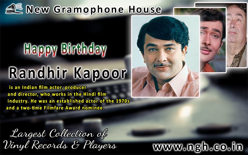 !!! Happy Birthday Randhir kapoor ji !!! 