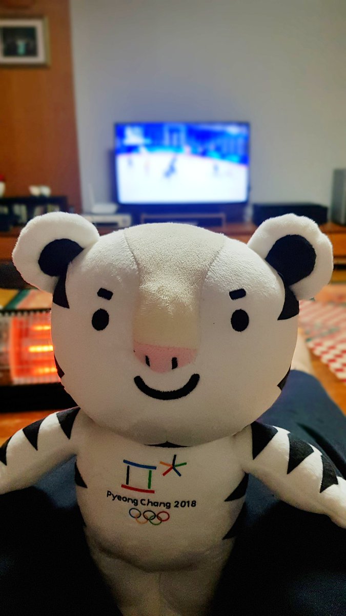 effortbug's tweet image. 동계올림픽을 관전할 땐 
수호랑과 난로, 전기방석, 귤만 있으면 된다.