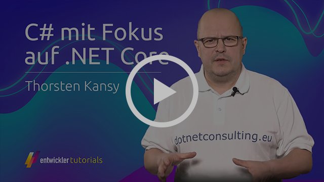 entw_tutorials's tweet image. 🌲 Den Wald trotz lauter Bäumen sehen! Das neue C# - @Tutorial mit Fokus auf .NET Core von @tkansy ist jetzt online!🎉😃 Behalten Sie den Durchblick mit @entw_tutorials! Jetzt GRATIS testen: ow.ly/Xq0O30ipI7U