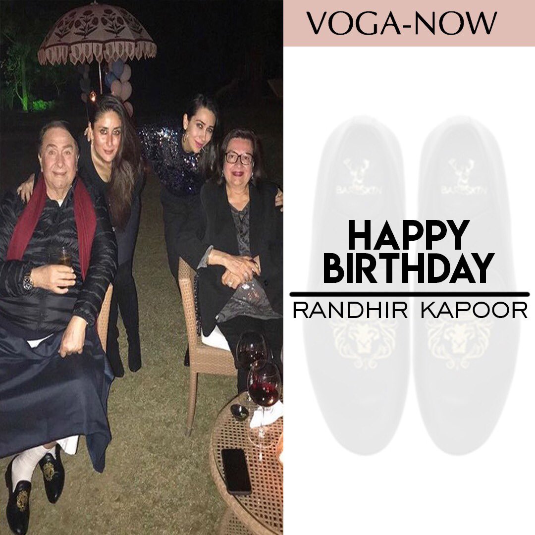  wishes you a very Happy Birthday Mr. Randhir Kapoor!   