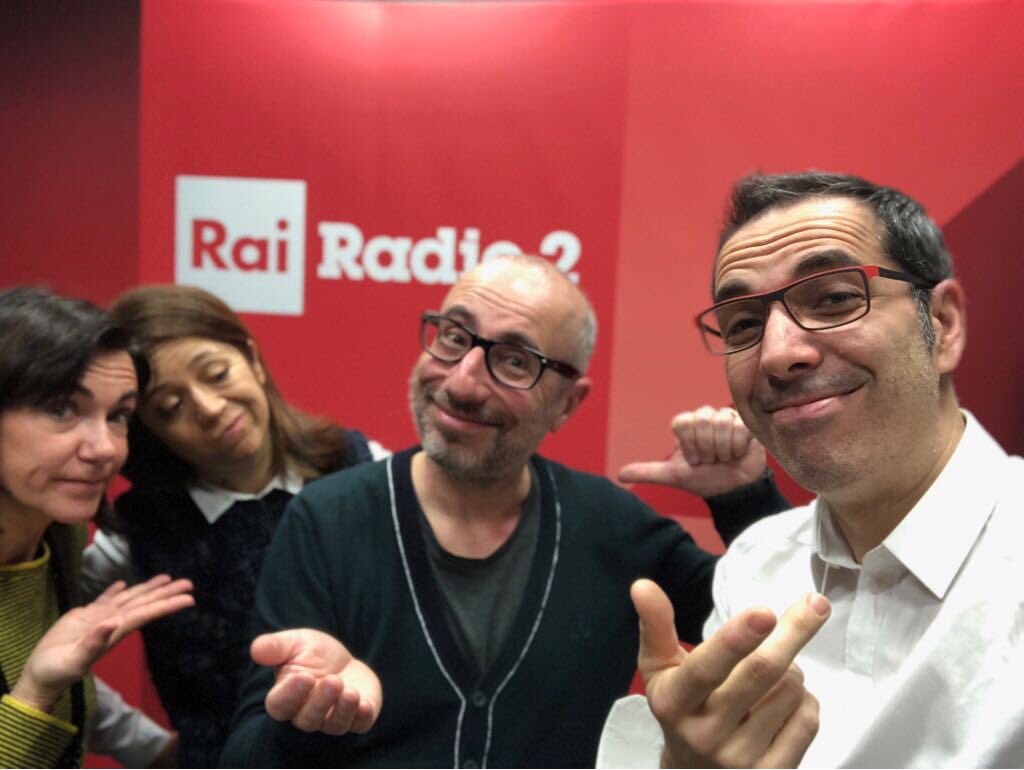 RaiRadio2's tweet photo. Hello @lindseyvonn Italy calling! A couple of handsome radio deejay are ready to be your Valentines. Pizza, spaghetti and tons of amore #Olympics #ValentinesDay #amore https://t.co/nOS6wNz6IC