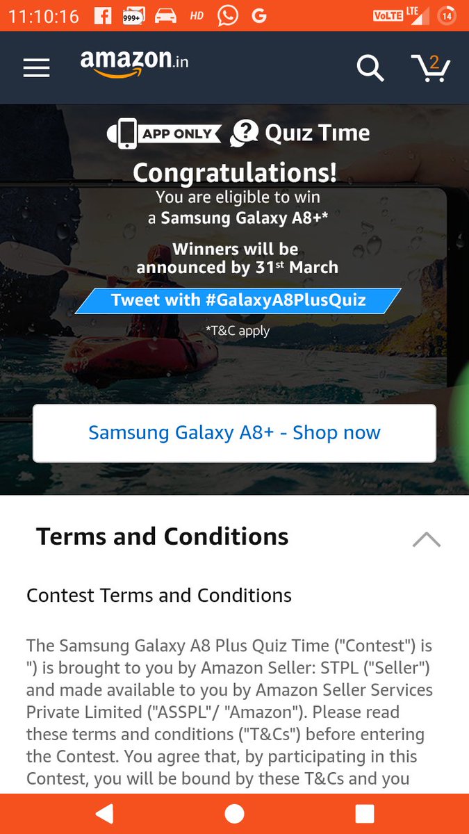hashroamer's tweet image. #GalaxyA8PlusQuiz