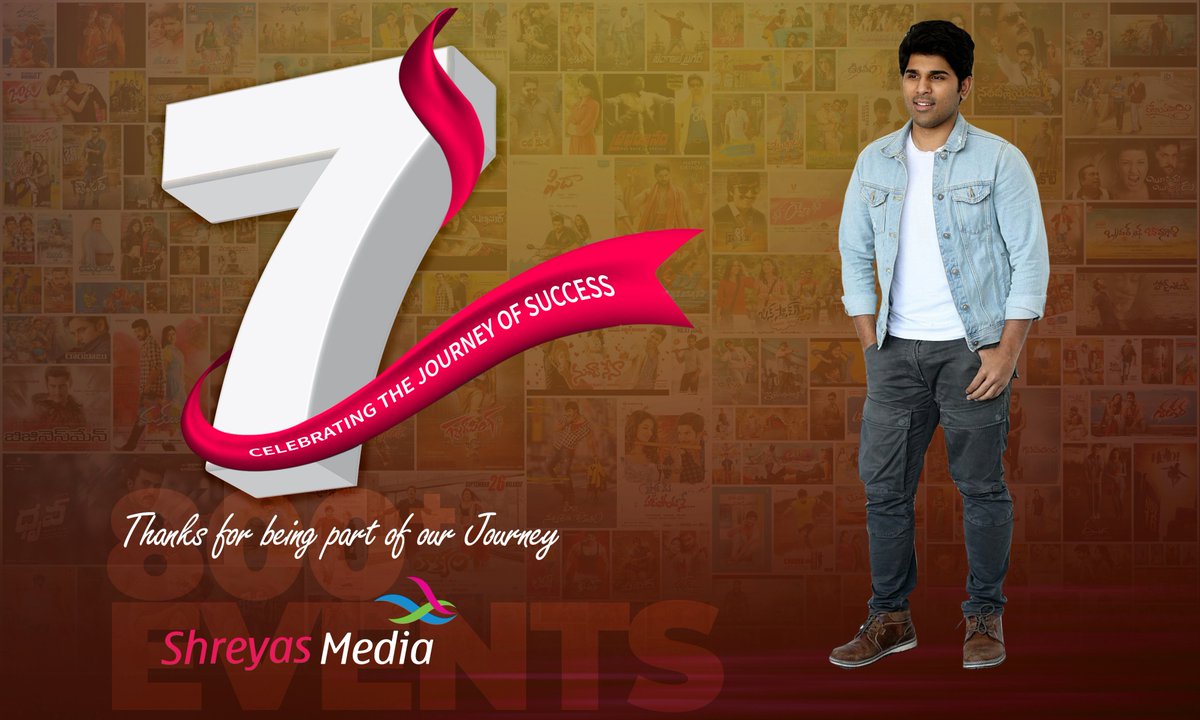 Shreyas Media (@shreyasgroup) on Twitter photo He always inspired and encouraged us with his support and great heart. THANK You very much <a href="/AlluSirish/">Allu Sirish</a> Garu.#ShreyasMedia #7thAnniversary He always inspired and encouraged us with his support and great heart. THANK You very much <a href="/AlluSirish/">Allu Sirish</a> Garu.#ShreyasMedia #7thAnniversary