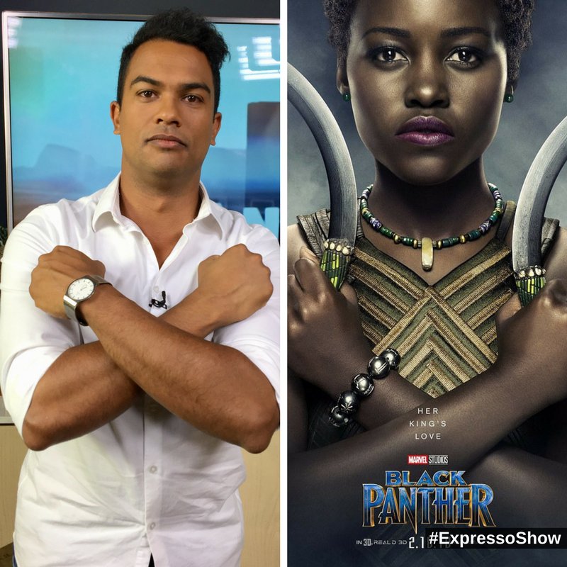 expressoshow's tweet photo. Boom! @jpSebastian gave @theblackpanther a 9/10! Are you keen to go watch it? #ExpressoShow https://t.co/4vpsjweHAZ