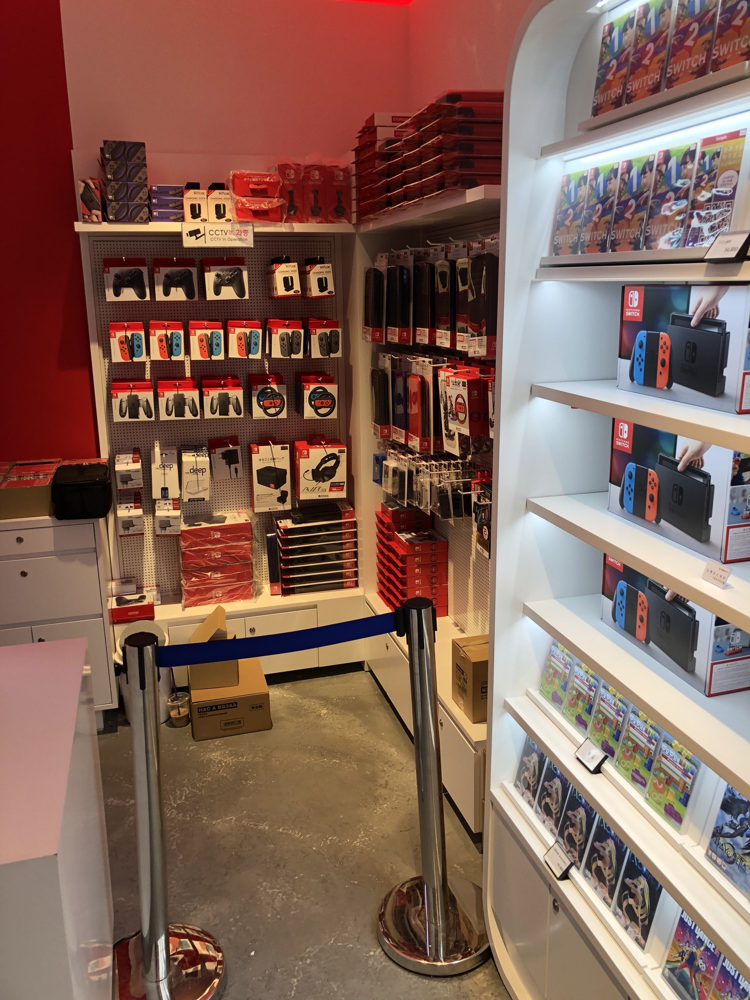 Nintendo store on sale in korea