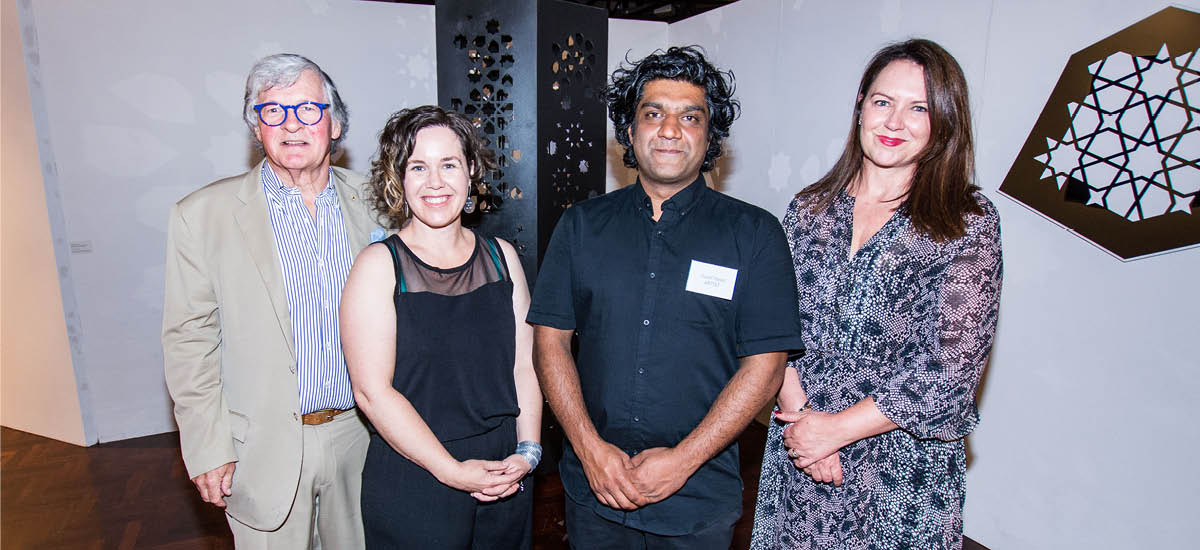 helpmannacademy's tweet photo. Delighted to present not one but TWO visual artists with British School at Rome @the_bsr Residencies last night. Congrats Tamara Baillie and Yusuf Hayat! Find out more > https://t.co/knHgG06xvH https://t.co/sKedcTDgDW