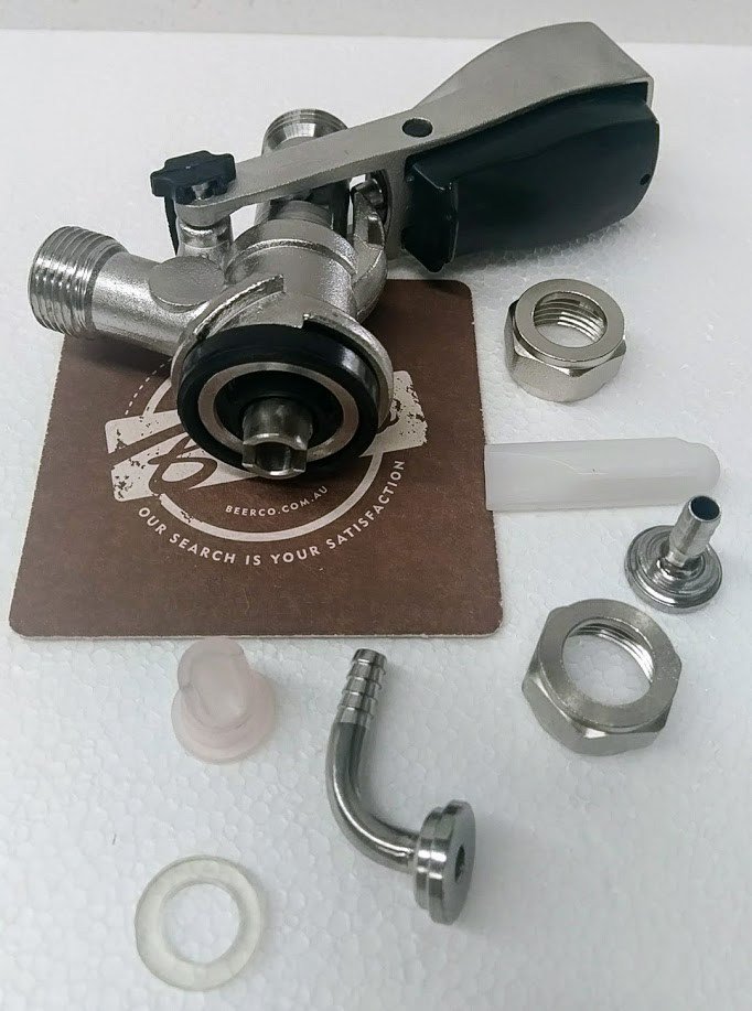 BeerCoAu's tweet photo. S-Type - Keg Coupler - Full Stainless Steel - $69.95 incl GST - includes Beer and Gas Valve and Beer and Gas Barbs #Kegging #S-Type #stainlesssteel #brewing #beer #craft #homebrewer #probrewer https://t.co/jsELQFZGym https://t.co/ugm8Fmauac