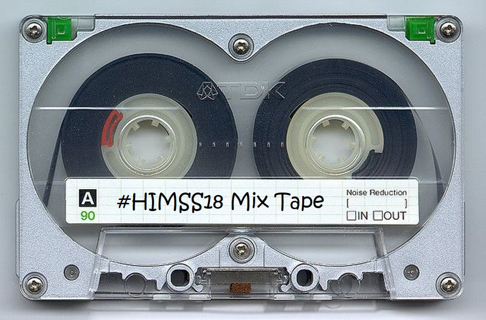 Colin_Hung's tweet image. It's here! Just dropped the #HIMSS18 Mix Tape! Songs chosen by @HIMSS Social Media Ambassadors and #hcldr #HITsm #HITMC #pinksocks #TheWalkingGallery friends. Enjoy! bit.ly/2GeYnrX