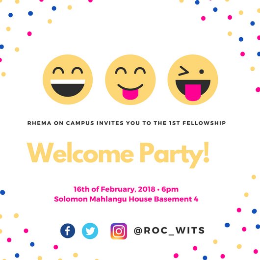 ROC_Wits's tweet photo. Bazalwane, Avoid #IdidntKnowRhemaWasOnCampus Syndrome!
#MeetAndGreet #ToKnowHimAndToMakeHimKnown #InviteSomebody
@mokhene_phillip @Bonisile_BM_ @Rm_alg @uNolwazi @tee_fabulous26 @LeloNdamane https://t.co/1uclGIBX3l