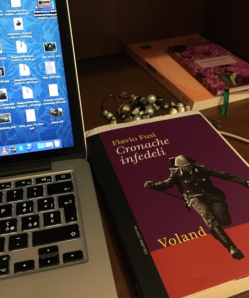 RenataABruschi's tweet photo. Ultimi preparativi per la giornata di oggi al #PoloAldi. #FlavioFusi incontra gli studenti per dialogare sul nostro presente. #cronacheinfedeli. @VolandEdizioni @redazionevoland https://t.co/cBJ8XwNZIh