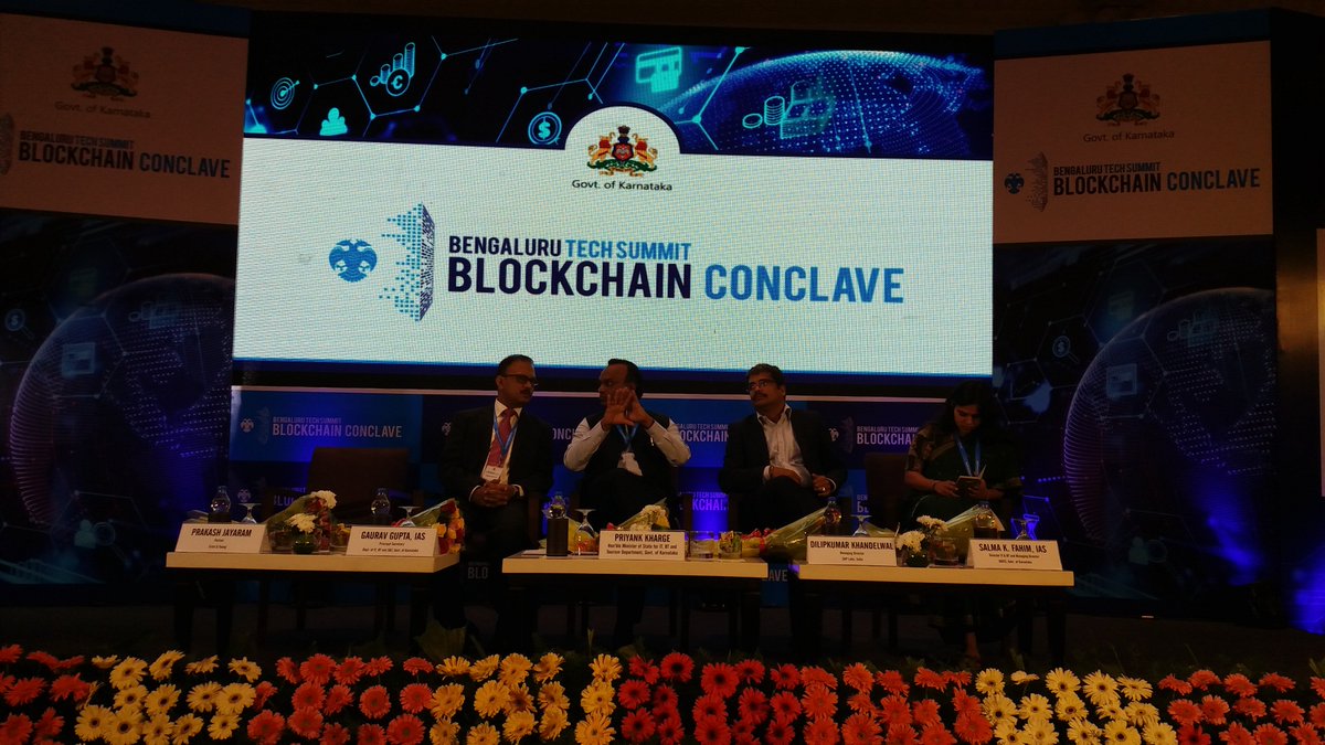 travel2films's tweet photo. #BlockchainConclave congrats to #BlockchainHackathon winners #YuvaYuga Scheme . Another initiative by @PriyankKharge @ITBTGoK @blrtechsummit @saplabsindia @dilipkhandelwa @Gaurav_Gupta67 @KbitsMd
#cryptocurrency #bitcoin .. https://t.co/Rq7jzx2zy2