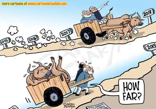 buneesha's tweet image. Things reversing faster than anticipated for #ModiSarkar
#PNBScam adds to its long list of embarrassments. #modicomics