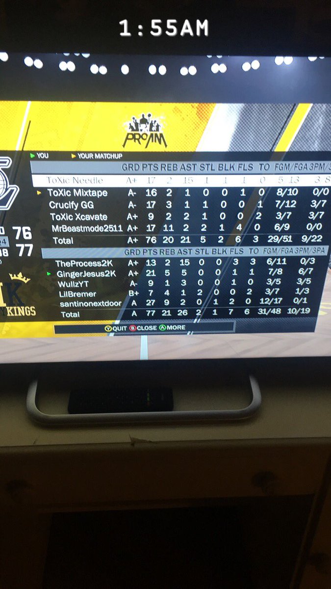 Too__Ging's tweet image. OT dub while I’m rocking my @MavsGG gear💪🏻 @LilBremer @TheProcess_Live @NikolasSantino @TheWullz  #2KDraftUs #2KDraftMe #AllEfficiency