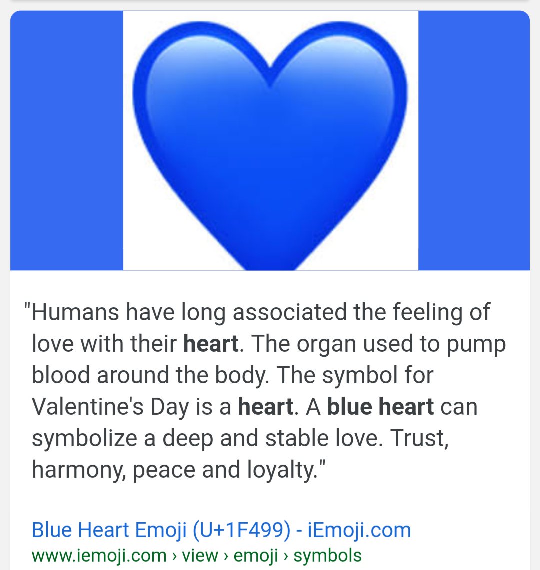 Blue Heart Meaning Emoji Heart Emoji Meanings What Does Each Color | My ...