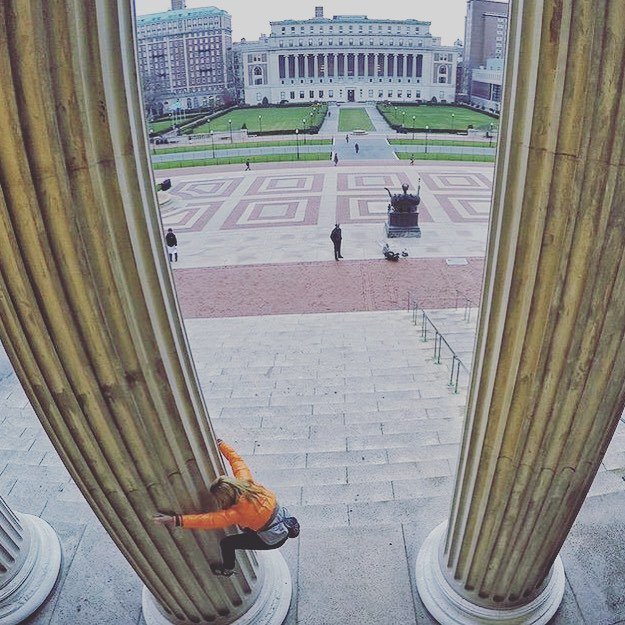 klimberz's tweet photo. @sashadigiulian #buildering column of @columbia #university #newyork 📷 @renan_ozturk https://t.co/djqT8ermfh https://t.co/KOEIV3JFYb