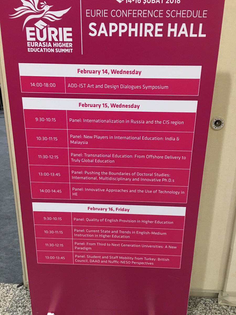 EURIESUMMIT's tweet photo. Panel session is internationalization in Russia and the CIS region #sapphirehall @EURIESUMMIT @NUedukz #StPetersburg #begingroup https://t.co/cfIG1CTcOa