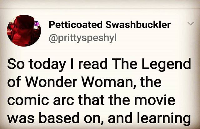 RayDillon's tweet photo. AHEM!...I can neither confirm nor deny...officially I've been told "Nuh-Uhh! Impossible." #Comics #WonderWoman #dccomics #legendofwonderwoman by @renaedeliz #wonderwomanmovie #NotMyWords #butimean... https://t.co/dF7crqYsRC https://t.co/C9Uh55NLLy
