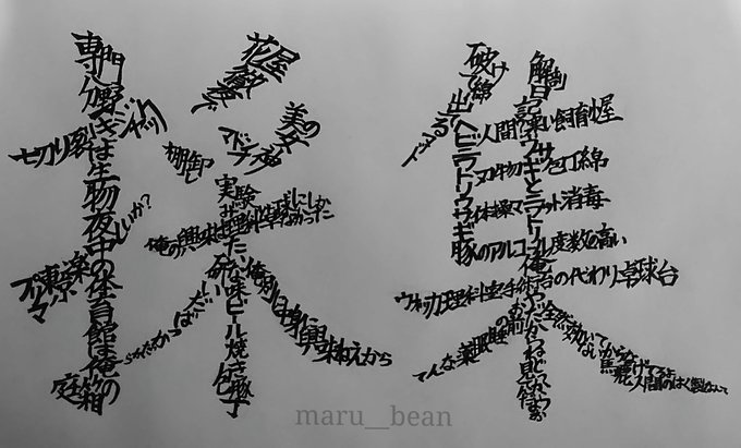 O Marui Bean Oさんのイラストまとめ O Marui Bean Oさんのイラストまとめ