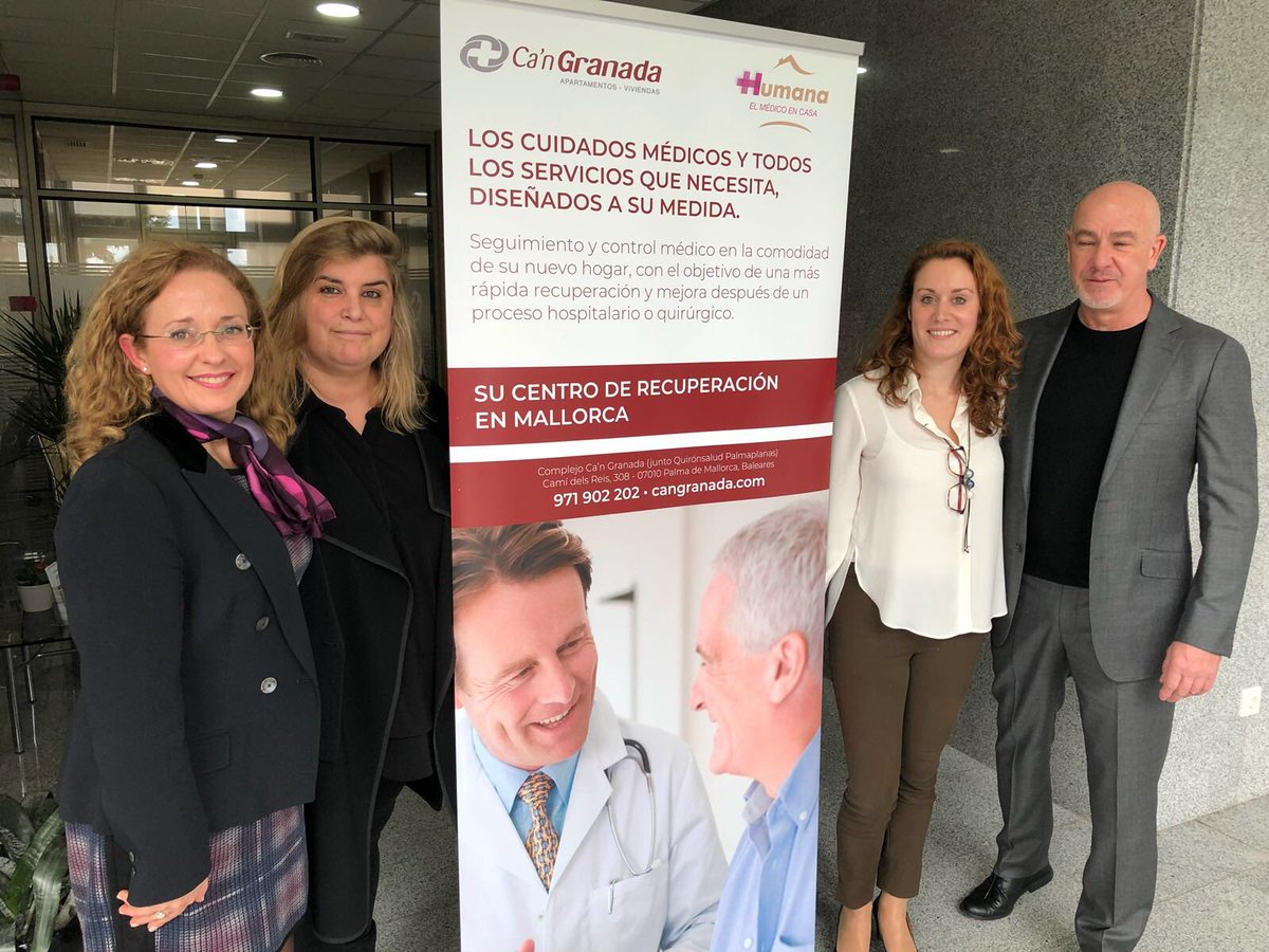 MariaTurTur's tweet image. Ca’n Granada de la mano de Clinica Humana, inaugura el 14 de febrero el nuevo servicio de Centro de Recuperación y Convalecencia