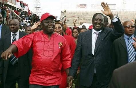 RailaOdinga's tweet photo. I have learnt of the passing of former Prime Minister Morgan Tsvangirai with deep sorrow. Morgan dared to dream of democracy, freedom and justice for his country and his people despite the firm hands of dictatorship that held sway. https://t.co/zQJpCLc8pt