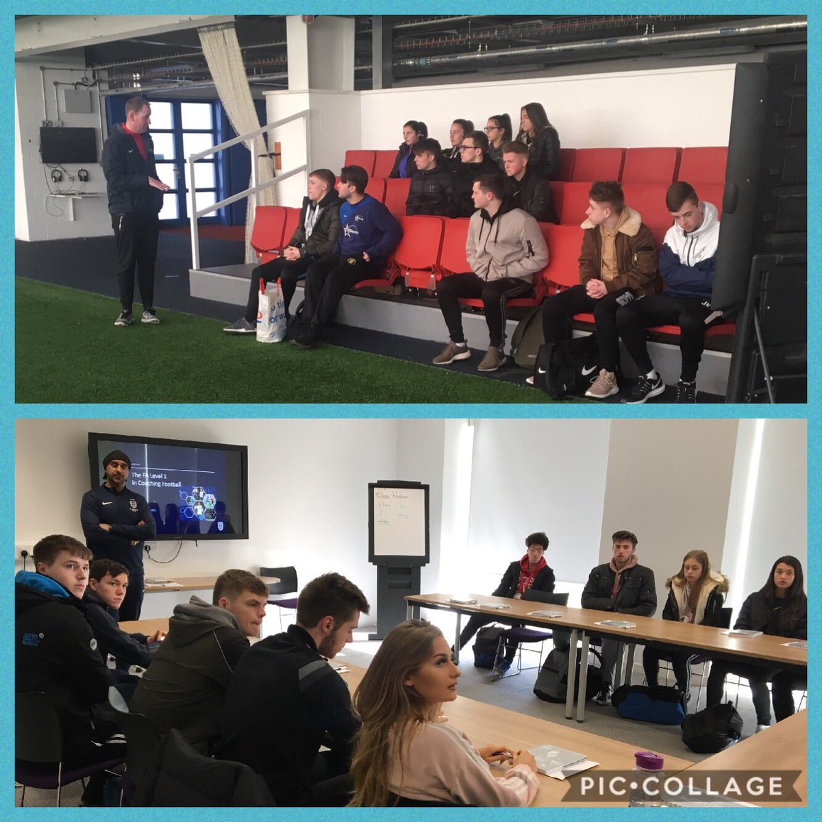 @BSDCofficial Sport learners starting their @FA Coaching qualifications @StGeorgesPark #thisisourclassroom #madeatbsdc #professionaldevelopment