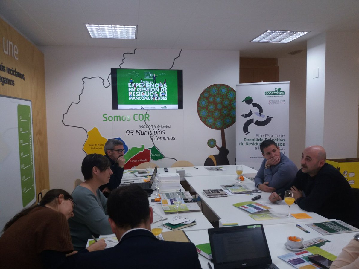 jordipietx's tweet image. Avui som a Xativa @COR_Residus analitzant i proposant millores amb 4 Mancomunitats #GestioResidus valencianes #PlaEnvasos #PAECV cc @Imedes @fvmpendirecto @GVAagroambient @ecoembes_com