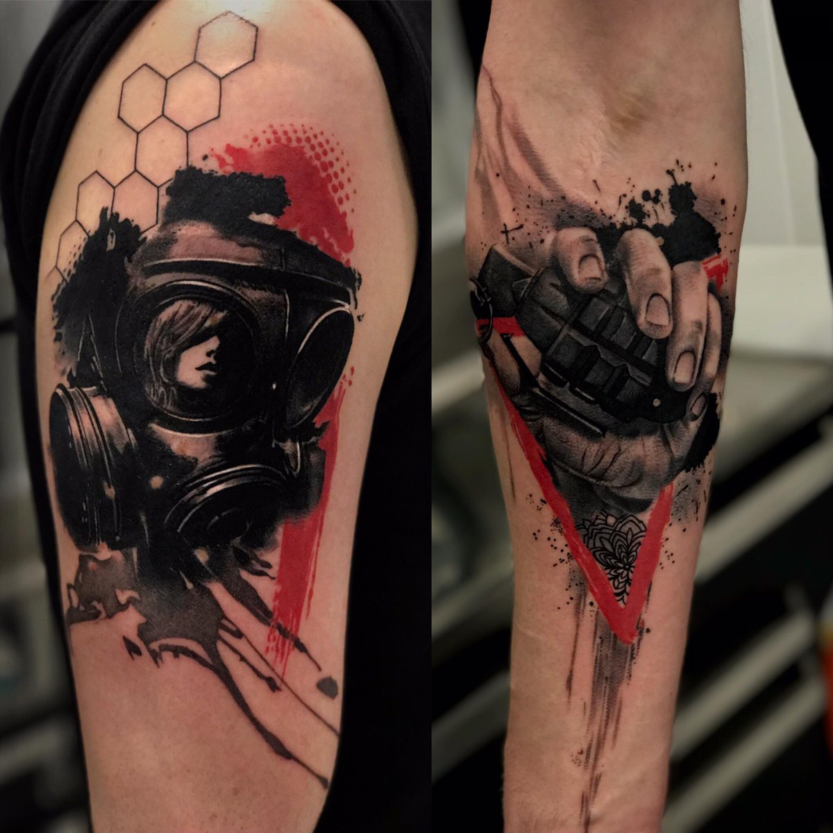 Tokyotattoo's tweet photo. FLAVI's take on some #trashpolka 👊 he still has some space in #March‼️
___________________

Book a #consultation or a #tattoo
at our #cheltenham studio 🇬🇧
Please contact;
📞 01242 300165
✉️ hello@tokyotattoo.co.uk
🌐 https://t.co/cfbA6UFQJv https://t.co/FE3Elt6Ztr