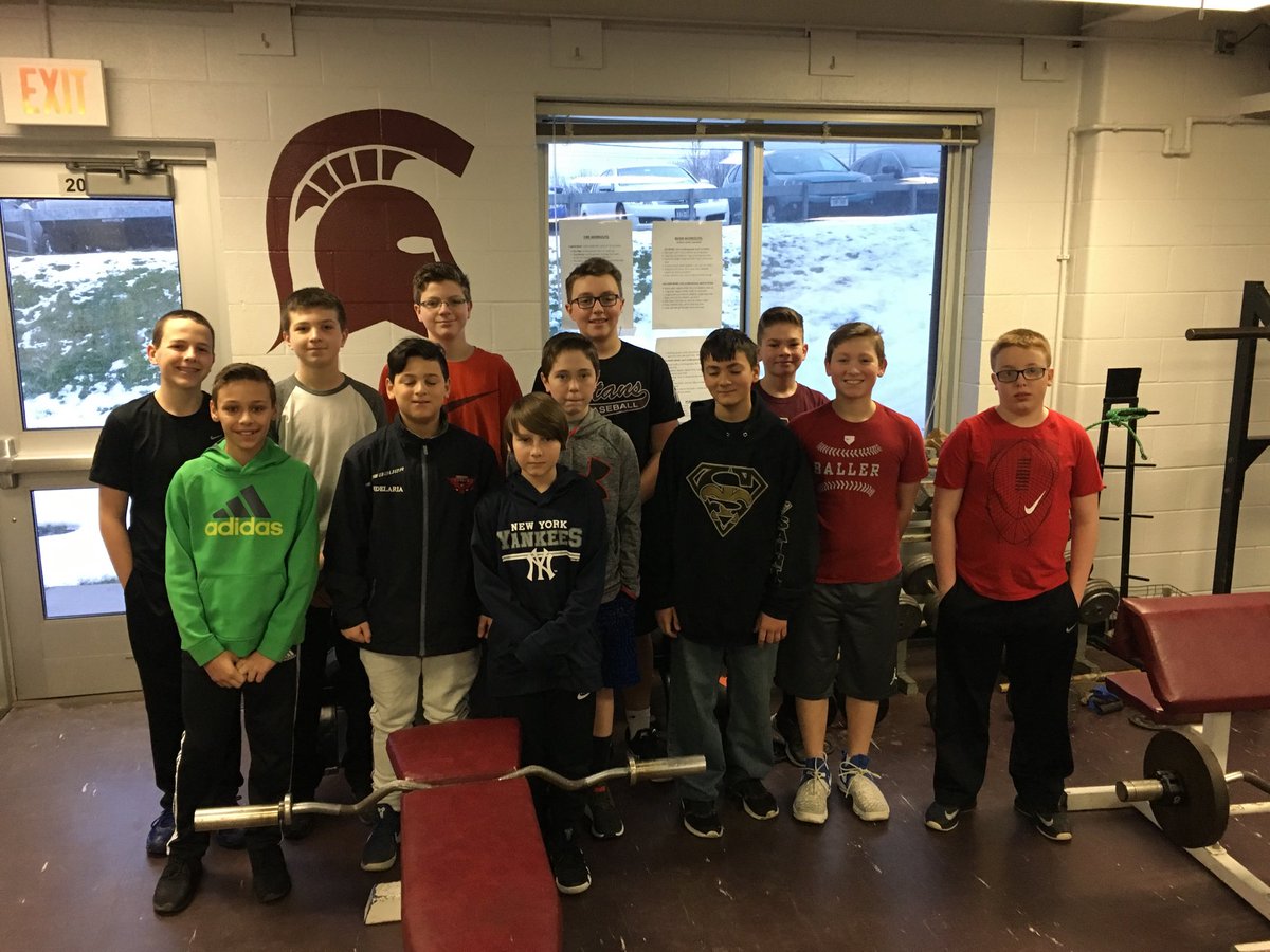 TitanBaseball's tweet photo. .@GreeceArcadia .@greecearcadiams Mod Squad with Coach Ricci for a 7:00 workout #HayHaw https://t.co/Bfex0cODA7