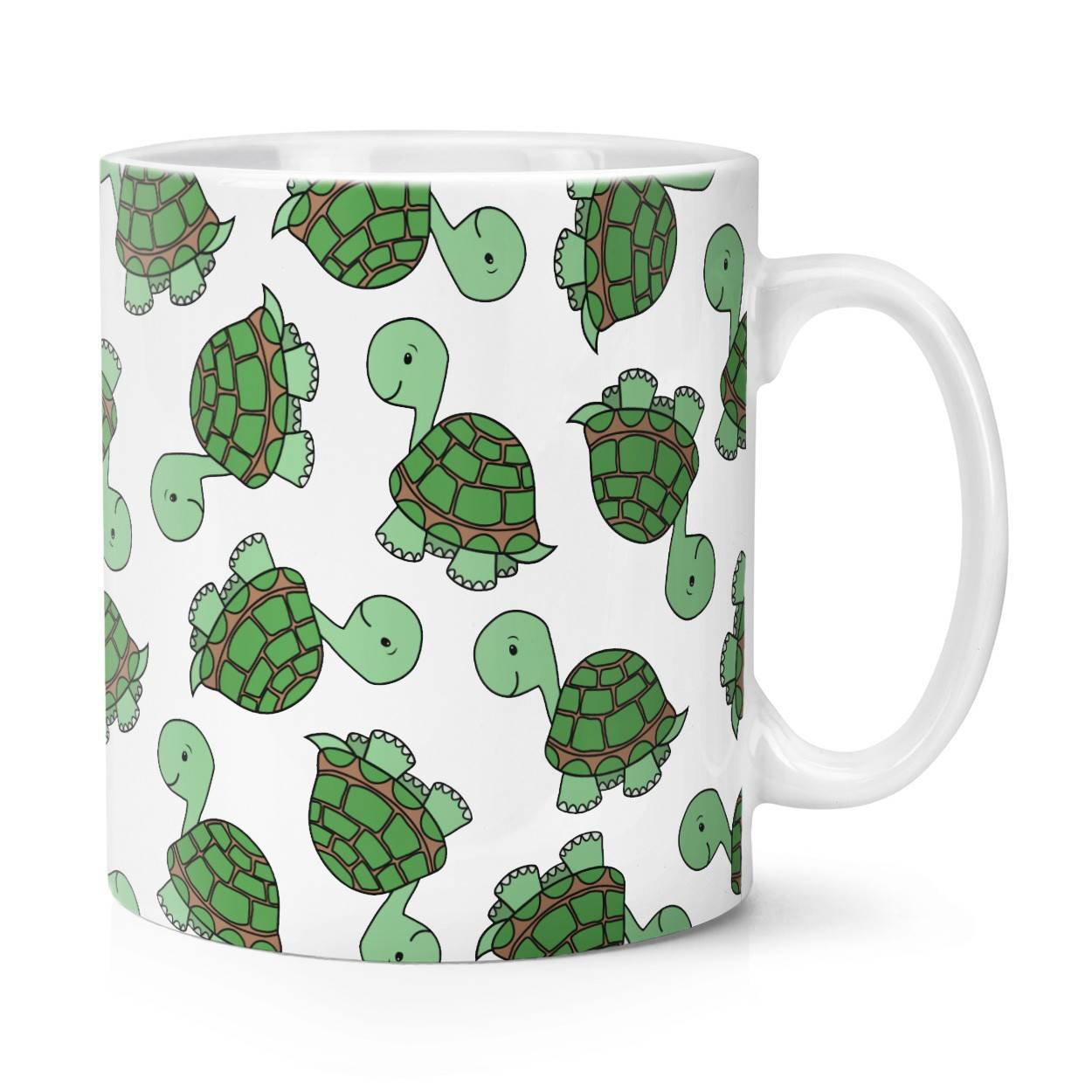 Crazy Tortoise Lady 17oz Large Latte Mug Cup Funny