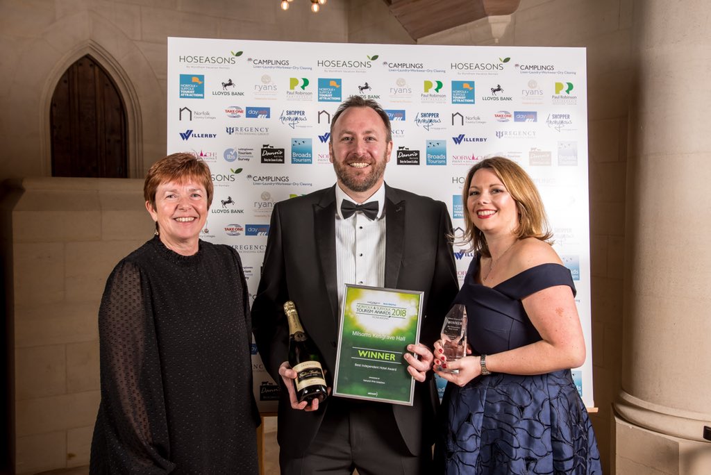 We love a challenge and loved looking after the <a href="/EADT24/">East Anglian Daily Times</a> <a href="/EDP24/">Eastern Daily Press</a> #NorfolkSuffolkTourismAwards in Bury St Edmunds Catgedral last week. Even better with <a href="/kesgravehall/">milsoms kesgravehall</a> winning #BestIndependantHotel #icingonthecake