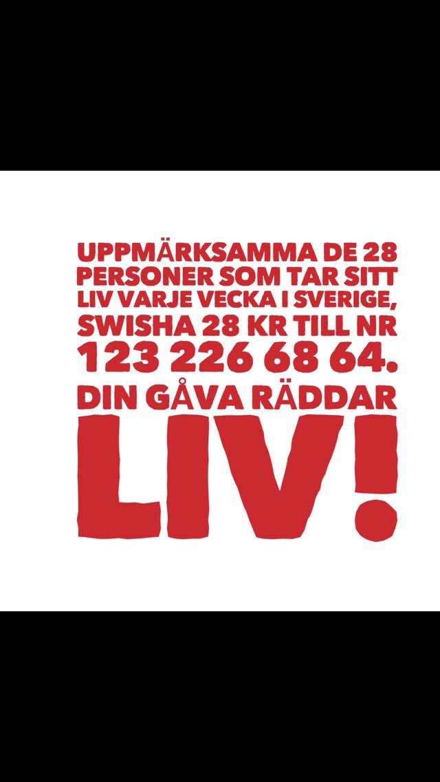 Swisha och bidra till vårt ideella arbete. ❤️