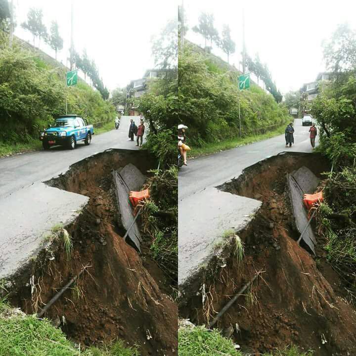 Hati2 buat yg ke Kintamani
Karena ada jalan rusak di jln turun penelokan ke kedisan
#kintamani  #BALI #tanahlongsor